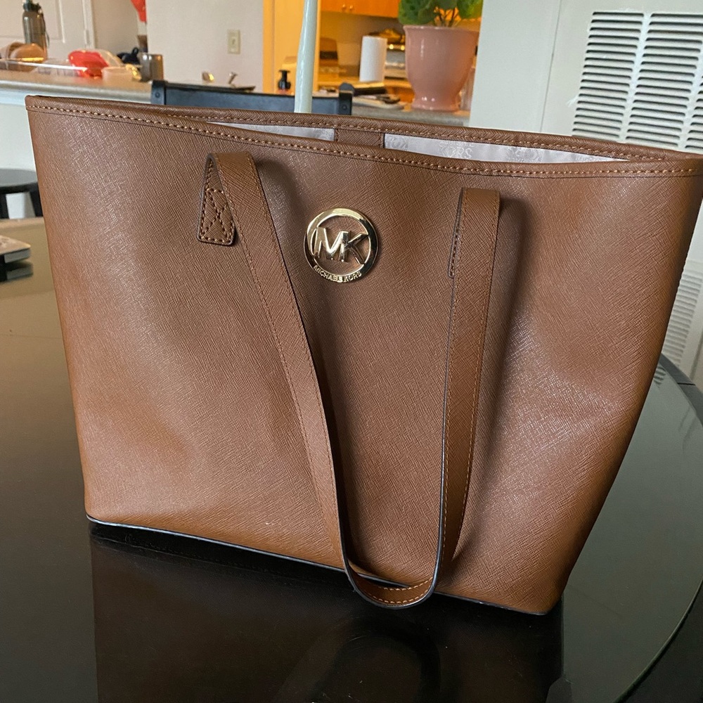Brown Michael Kors Tote Bag